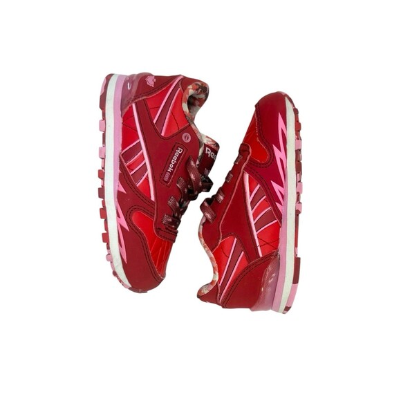 Reebok PJ Masks Owlette Power Heroes Kids Sneakers Red Pink Size 6 - Picture 7 of 9